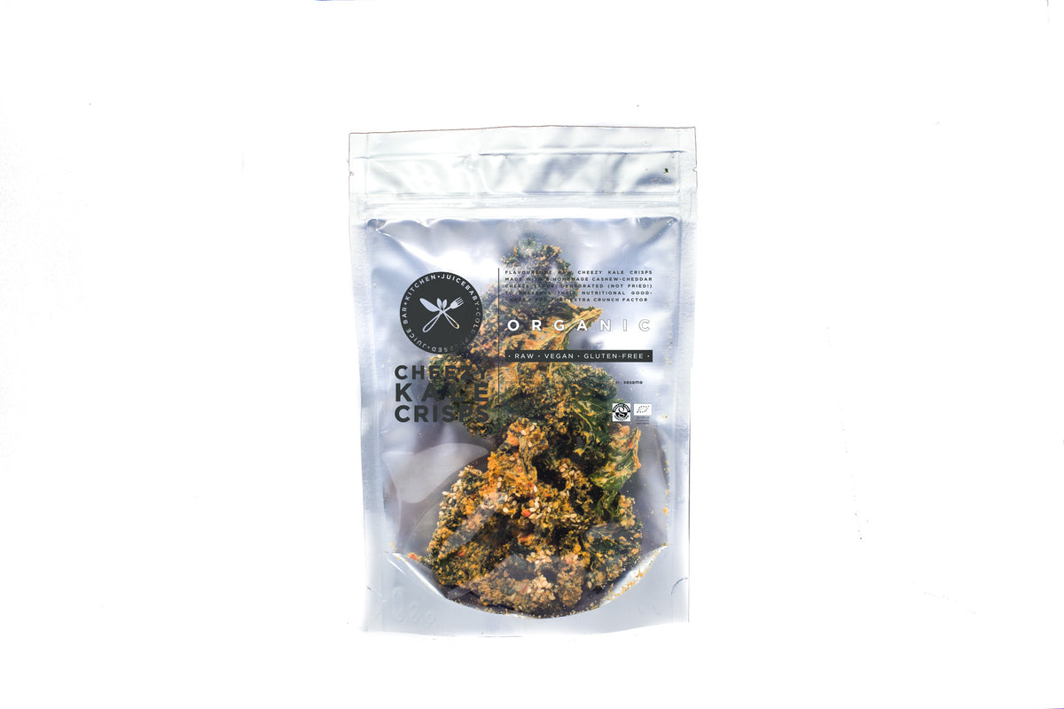 Cheezy Kale Crisps